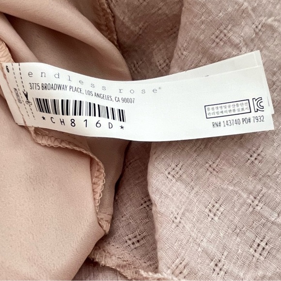 Endless Rose Linen and Lace Rose Tiered Maxi - Picture 8 of 9